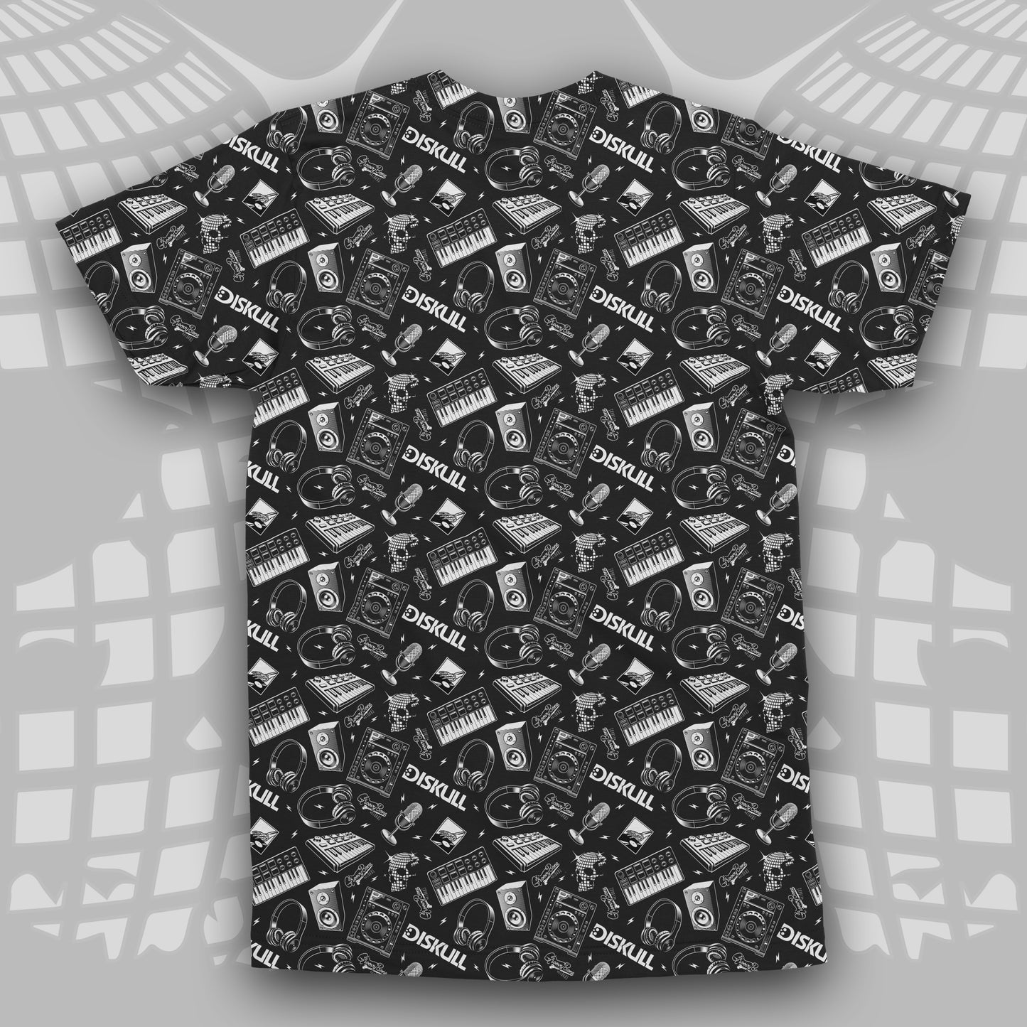 Diskull pattern tee
