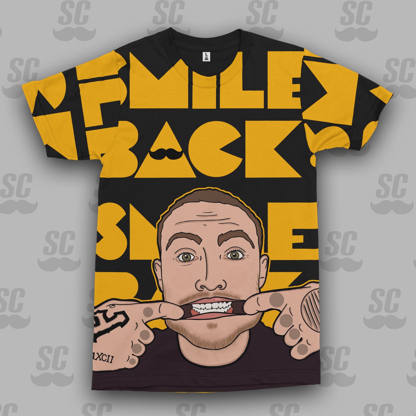 Mac Miller smile back tee