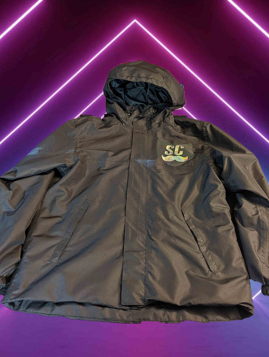 SC mustache reflective Windbreaker