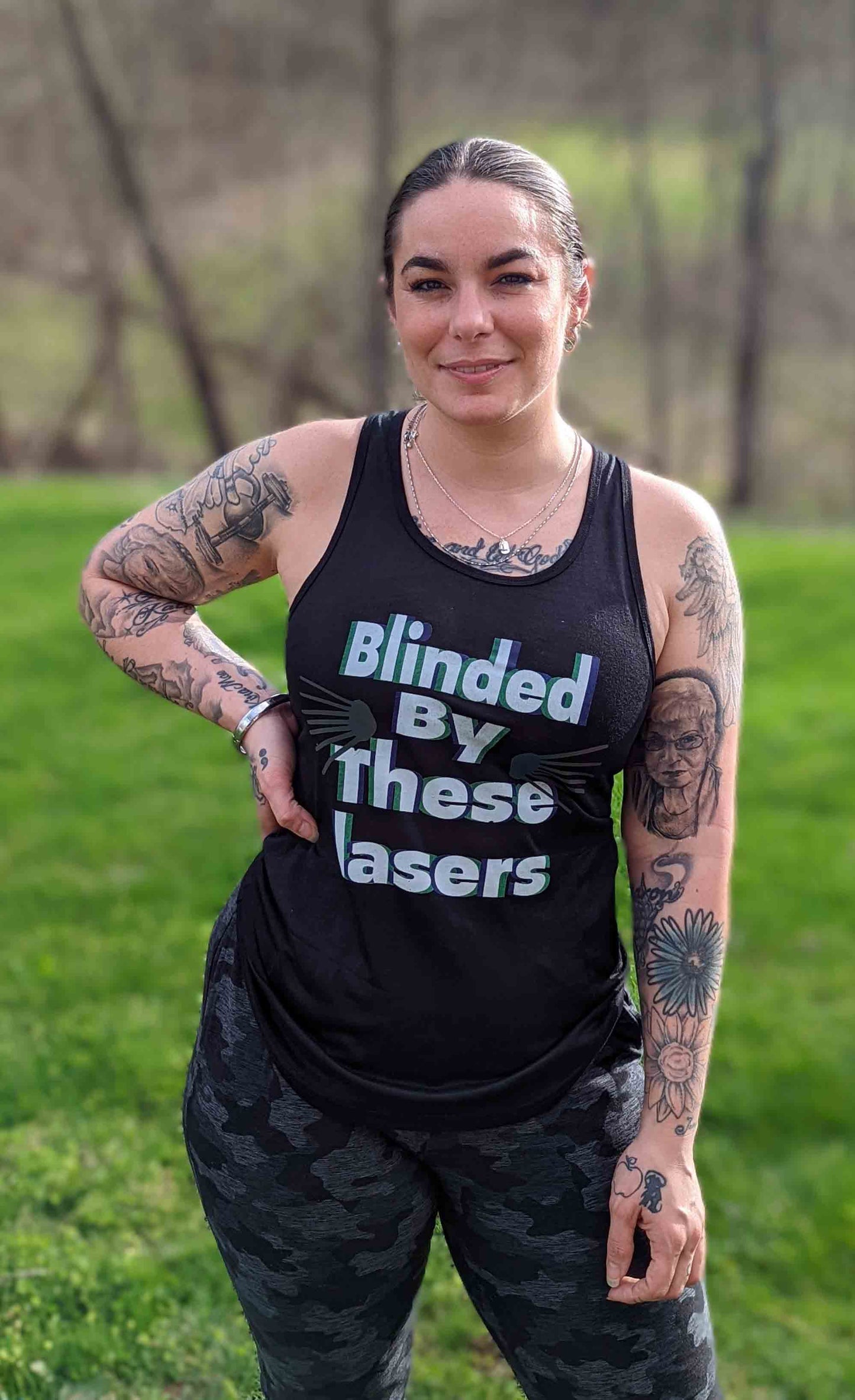 Blinded by these lasers