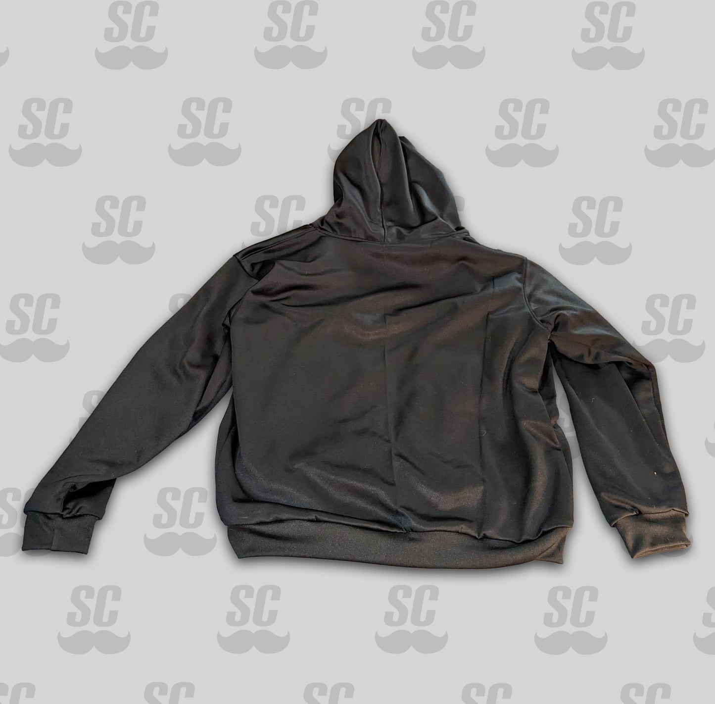 SC reversible black and white trippy hoodie